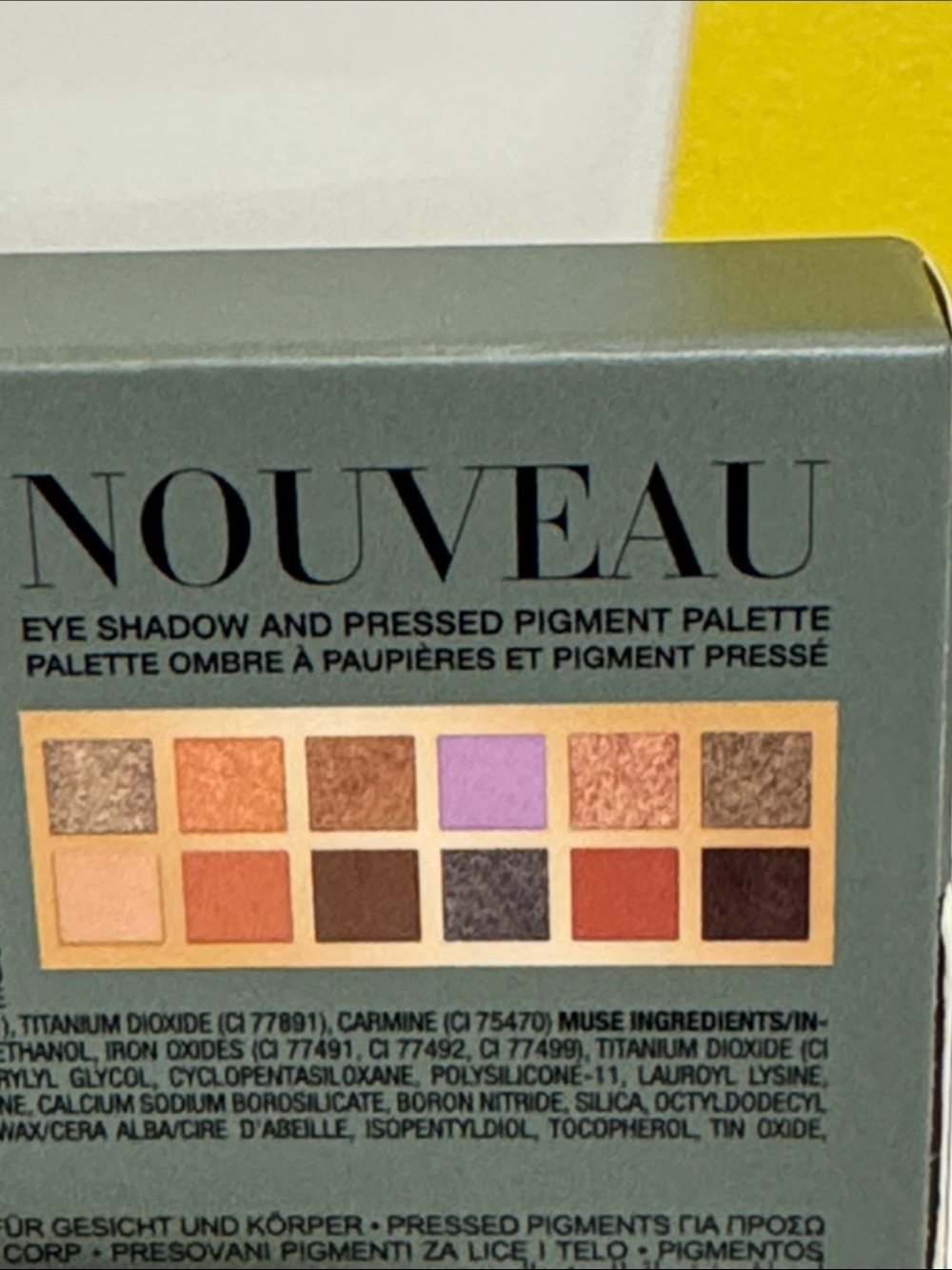 New Anastasia eye shadow and pressed pigment palette.